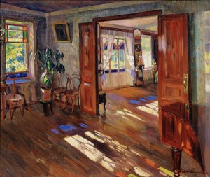 Dans une maison, 1914 - Sergei Arsenevich Vinogradov