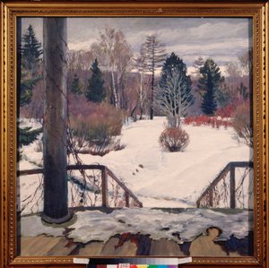 Le printemps arrive - Sergei Arsenevich Vinogradov
