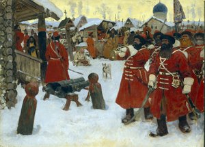 La troupe des streltsy - Sergei Ivanovich Gribkov