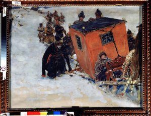 Le traîneau fermé des boyards