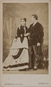 Paul Pavlovich Demidoff, 2e prince de San Donato 1839-1885, avec sa femme, Maria - Sergei Lvovich Levitsky