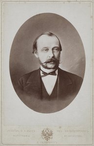 Portrait du comte Dmitry Andreyevich Tolstoy 1823-1889 - Sergei Lvovich Levitsky