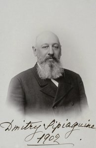 Portrait de Dmitry Sergeyevich Sipyagin 1853-1902, 1902