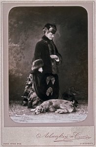Princesse Ekaterina Mikhailovna Dolgorukova 1847-1922, années 1870 - Sergei Lvovich Levitsky