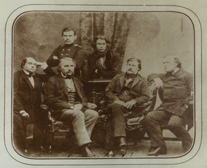 Sovremennik : Ivan Goncharov, Ivan Tourgueniev, Léon Tolstoï, Dmitri Grigorovitch, Alexandre Droujinine et... - Sergei Lvovich Levitsky