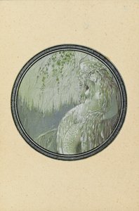 Roussalka. Illustration du poème Rouslan et Ludmila par A. Pouchkine