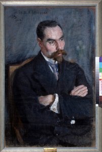 Portrait du poète Valeri Iakovlevitch Brioussov