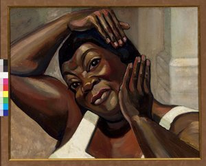 Ruby Elzy (1808-1943) dans Porgy and Bess par Sudeykin (Soudeikine) Sergei Yurievich (1882-1946)
