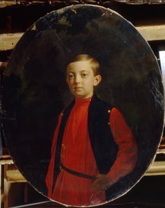 Portrait du tsarévitch Nicolas Alexandrovitch de Russie 1843-1865