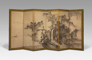 Paysage des Quatre Saisons - Sesson Shukei