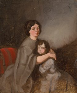 Mère et enfant - Severin Falkman