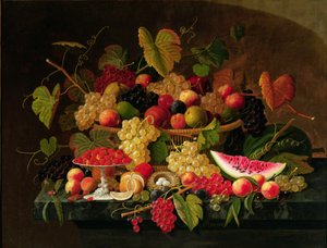 Nature morte avec fruits