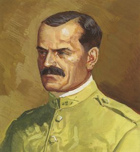 Colonel Gaillard (gouache sur papier)