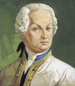 Comte Maximilian von Browne (gouache sur papier)