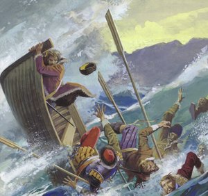 Richard Chancellor, jeté dans la mer déchaînée - Severino Baraldi