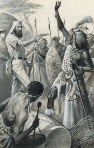 Samuel Baker (gouache sur papier) - Severino Baraldi