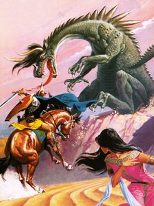 Saint Georges et le dragon