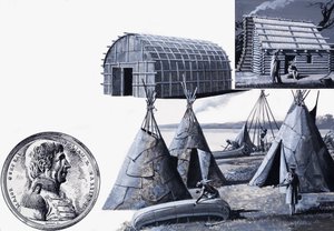 Les maisons des différents types d