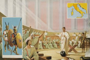 Menace des tribus sabines