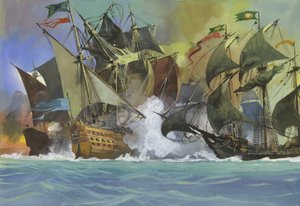 Bataille navale non identifiée