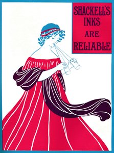 Les encres de Shackell sont fiables, 1907