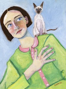 Une fillette et son ami siamois - Sharyn Bursic