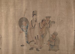 Peinture de figure, milieu du 19ème siècle - Shen Zhenlin