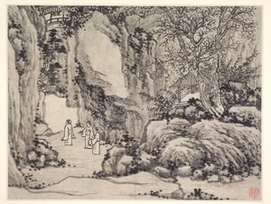 Douze Vues de la Colline du Tigre, Suzhou : La Source de l