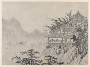 Douze vues de la colline du Tigre, Suzhou : Les mille acres de nuages, après 1490 - Shen Zhou