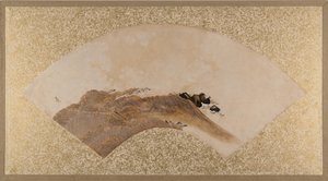 Vagues et rochers, fin du 19ème siècle - Shibata Zeshin