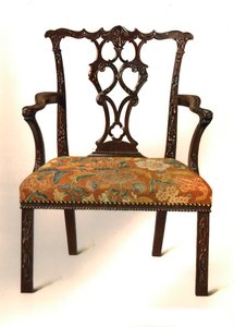 Chaise en acajou, 1906