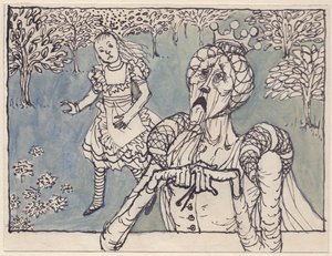 Alice et la Reine Blanche - Shirley Markham