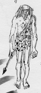 Homme des cavernes, vers 1950 - Shirley Markham
