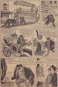 Desperate Desmond, bande dessinée, vers 1955 - Shirley Markham