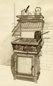 Cuisinière à gaz, 1951 - Shirley Markham
