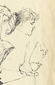 Tête, mains et pied (détail) - Shirley Markham