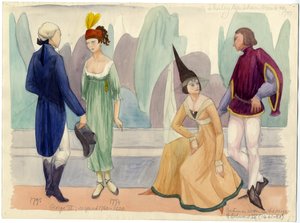 Costume historique, 1951 - Shirley Markham