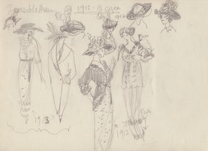 Costume historique, vers 1950 - Shirley Markham