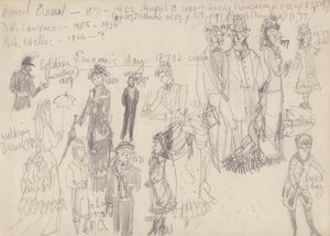 Costume historique, vers 1950 - Shirley Markham
