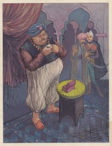 Illustration pour une histoire de fée, 1953 - Shirley Markham