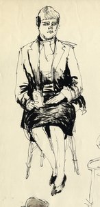 Femme assise, 1953