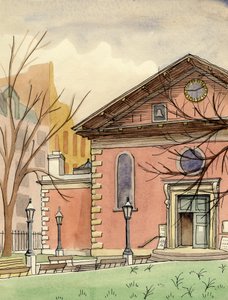 Église Saint-Paul, Covent Garden, vers 1951 - Shirley Markham