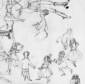 Étude pour une classe de danse, vers 1950 - Shirley Markham