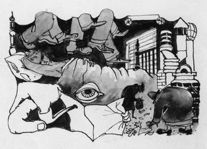 Étude surréaliste, 1952 - Shirley Markham