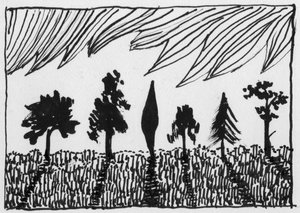 Arbres, 1951 - Shirley Markham
