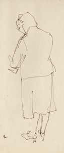 Femme de dos - Shirley Markham