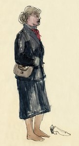 Femme en bas, 1953