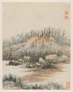 Souvenirs de la rivière Qinhuai, 1642-1707 - Shitao