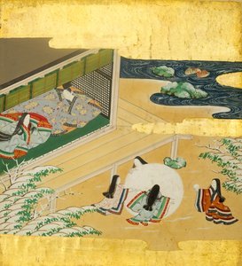 Le Conte de Genji Genji Monogatari, 17ème siècle