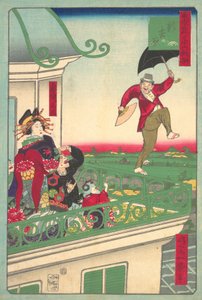 Shin Yoshiwara : Le Nouveau Yoshiwara - Shosai Ikkei